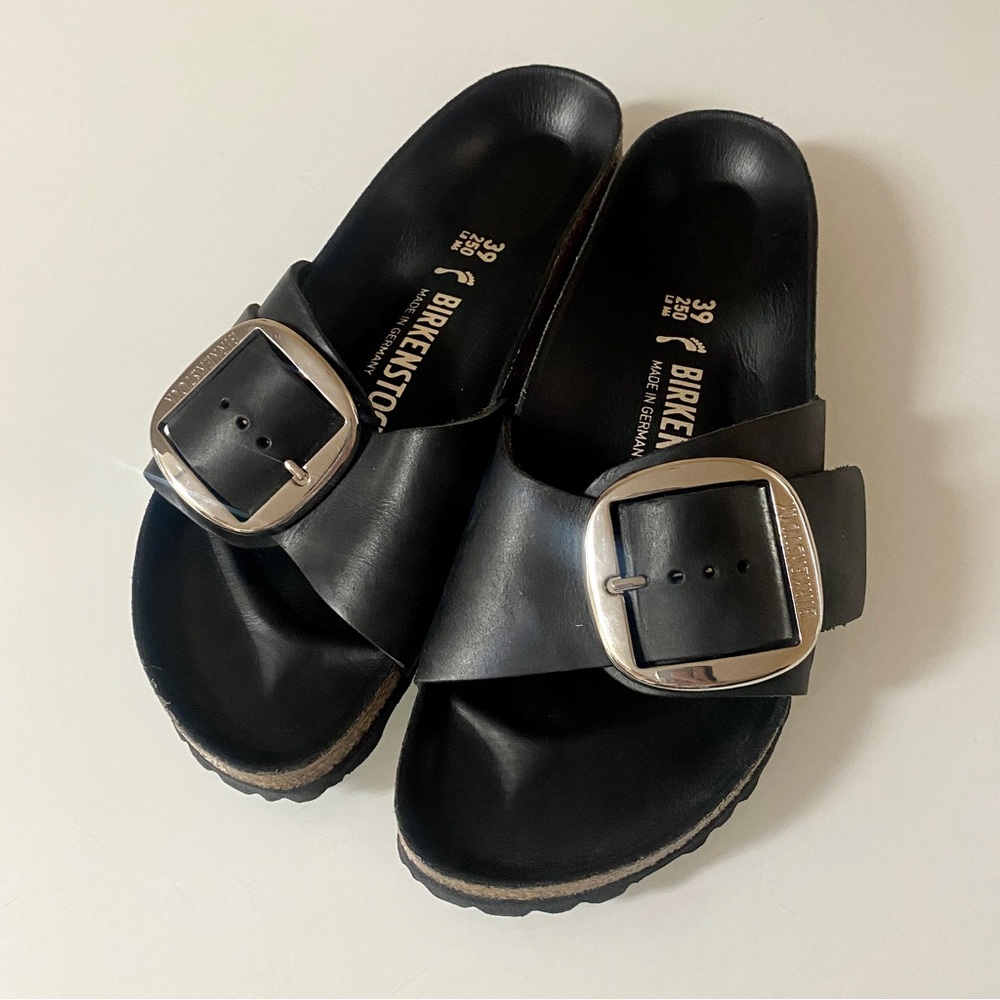 Birkenstock Madrid Big Buckle Sandals Size 39